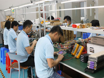 Shenzhen Juyi Science And Trade Co., Ltd. productielijn van de fabrikant