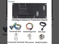 Enerkey 200a 250a 300a 16s 17s 18s 19s 20s 21s 22s 23s 24s 1A-8A Slimme actieve balancer bms met blik