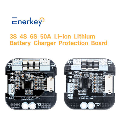 kopen 12V 24V Lithiumbatterij BMS 3S 4S 6S 50A Batterijbeschermingsbord Voor stroomvoorziening online vervaardiging