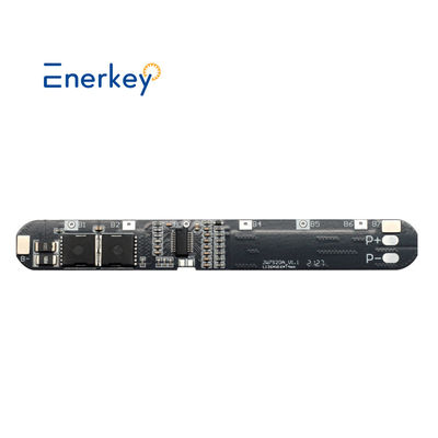 kopen 7S 20A 24V Li-ion Lithium 18650 Batterij BMS-pakketten PCB-beschermingsbord met overeenkomstige kabel online vervaardiging