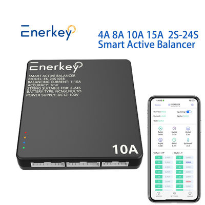 kopen 8S 16S 20S Smart Active Balancer BMS 4A 8A 10A 15A Li-ion / Lifepo4 / Lto-batterij online vervaardiging