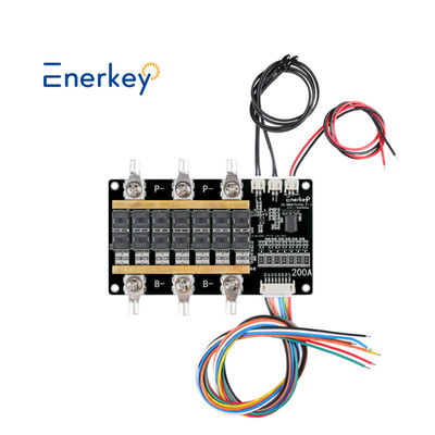 kopen Enerkey Hardware BMS 200A 5S 6S 7S 12V 24V batterijbeschermingsbord met passieve balans en NTC online vervaardiging