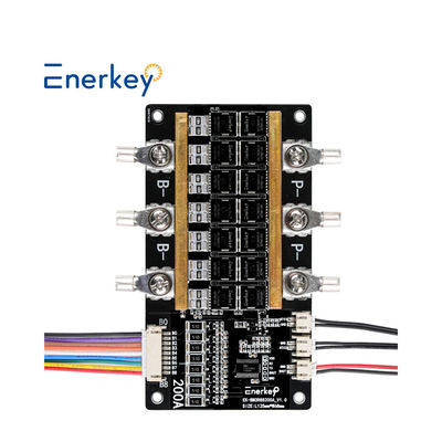 kopen Enekrey 7S 24V Li-ion of Lifepo4 BMS ondersteunt 200A constante laad- en ontladingstroom voor 18650 batterijen online vervaardiging