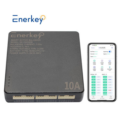 Li-Ion Lithium Battery Cell Balancer 4S 8S 16S 10A Smart Active Equalizer Lifepo4 Bms