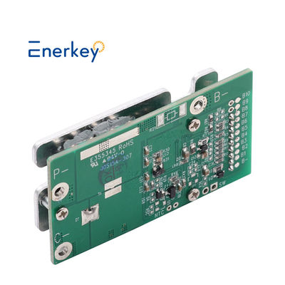 PCM Li-ion / LiFePO4 batterij BMS 10S 36V 15A met elektronische schakelaar en balancer