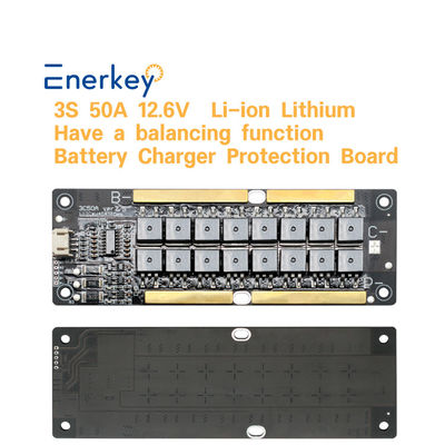 12.6V 3S 50A Active Balancer BMS Voor Ternaire Lithiumbatterijpakket