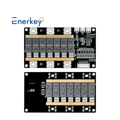 Enerkey 6S BMS 200A 3.7V SIB Batterijbeschermingsbord voor inverter met hoog vermogen en opslag van zonne-energie