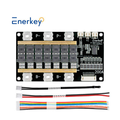 Enerkey 6S 24V 200A PCB BMS Protection Board Voor 6 Pack 18650 Lifepo4 Batterijcel Voor zonnelicht