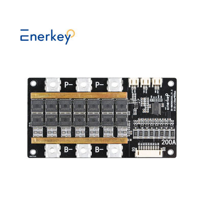 Enerkey 3S 200A Lithiumbatterij BMS LiFePO4/Li-ion/Lto/SIB Beschermingsbord met balans voor elektrische auto