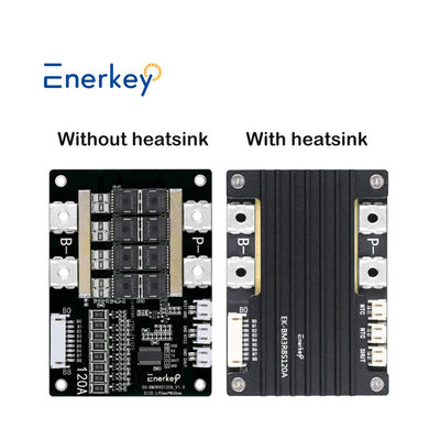 Enerkey 120A Continuous Discharge 4S BMS Lithiumbatterijbeschermingsbord voor zonneverlichting