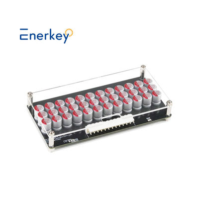 Enerkey Lithium Active Equalizer 9S 10S 11S 12S 5A Active Balancer met acryl voor Li-ion/Lto/Lifepo4 batterijpakket