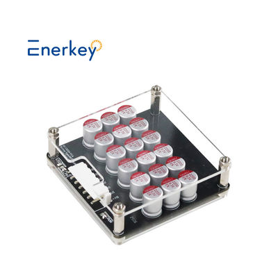 Enerkey 4S 5S 6S 5A condensator balancer met acryl hoes Li-ion/Lto/Lifepo4 Active Equalizer voor golfkarren